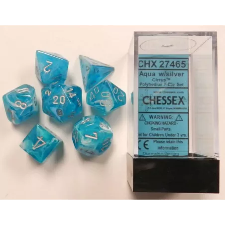 SET COMPLET CIRRUS AQUA/ARGENT