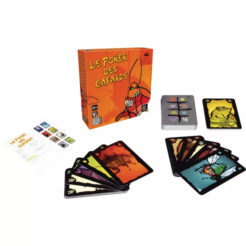 JEUX D'AMBIANCE LE POKER DES CAFARDS
