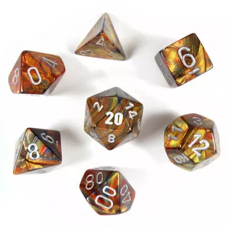 SET COMPLET LUSTROUS OR/ARGENT