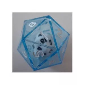 DOUBLE D12 BLEU BLANC/BLANC NOIRDES & BOURSES