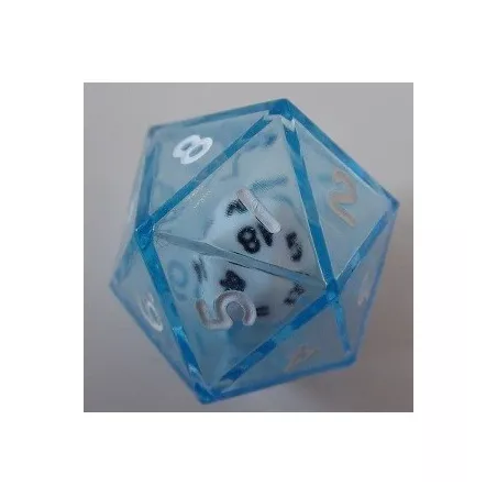 DOUBLE D12 BLEU BLANC/BLANC NOIRDES & BOURSES