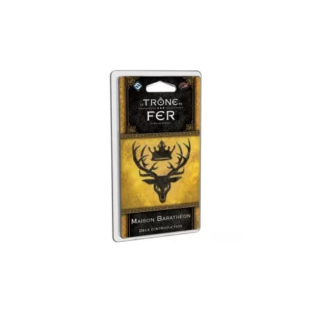 TDF JCE: MAISON BARATHEON DECK D'INTRODUCTIONLE TRONE DE FER