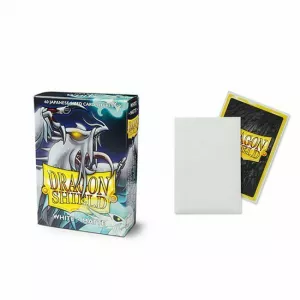 DRAGON SHIELD JAPANESE MATTE - BLANCPROTEGES CARTES Contient 60 Pro...