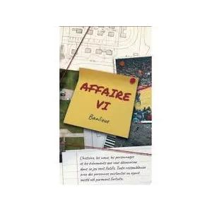 DETECTIVE AFFAIRE VI BANLIEUEJEUX DE LOGIQUE