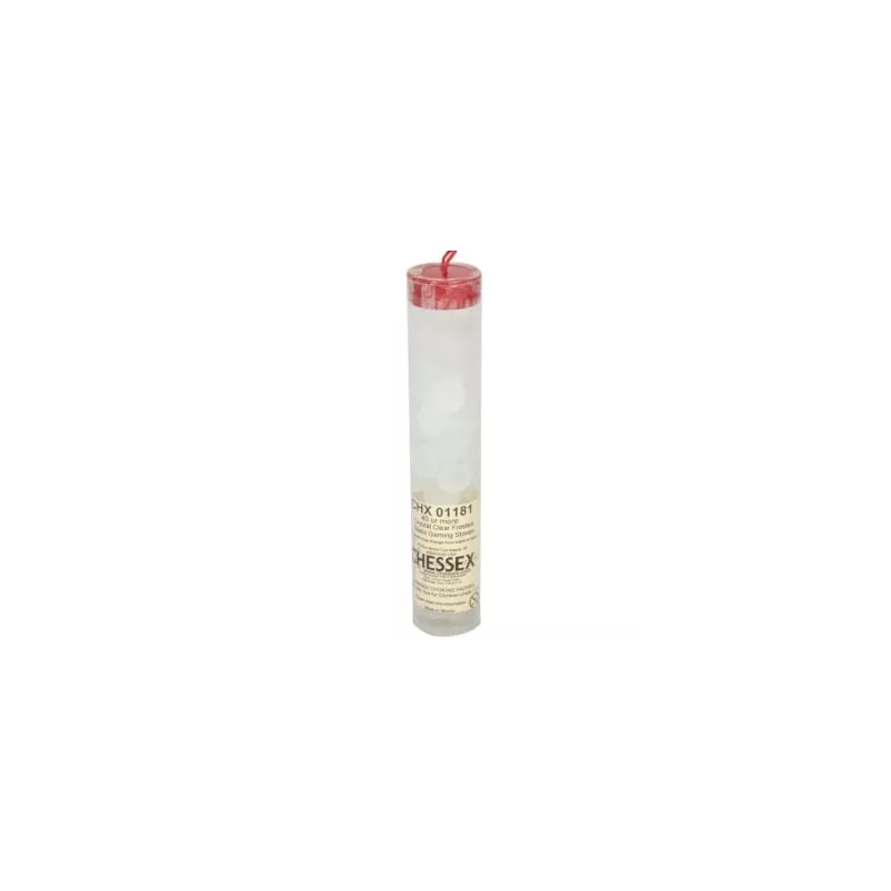 FROSTED CRYSTAL CLEARLIFE COUNTERS 40 Pierres en verre translucides FROSTED CRYSTAL CLEARLIFE COUNTERS 40 Pierres en verre translucides