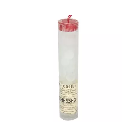 FROSTED CRYSTAL CLEARLIFE COUNTERS 40 Pierres en verre translucides