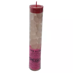 FROSTED OPAL PINKLIFE COUNTERS 40 pierres en verre coloré 