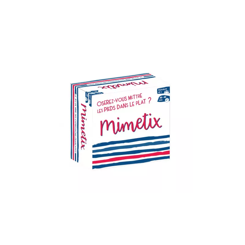 MIMETIXJEUX D'AMBIANCE Le jeu est simple : mimer et faire deviner l... MIMETIXJEUX D'AMBIANCE Le jeu est simple : mimer et faire deviner l...