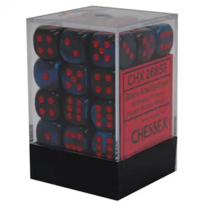 SET COMPLET 36D6 BICOLORE NOIR-BLEUDES & BOURSES
