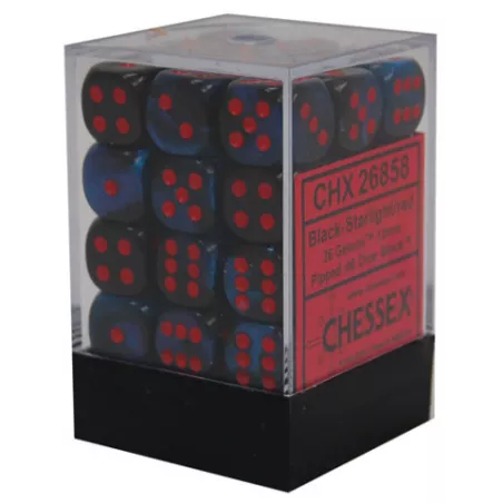 SET COMPLET 36D6 BICOLORE NOIR-BLEUDES & BOURSES