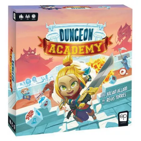 DUNGEON ACADEMYJEUX DE SOCIETE Créez votre propre donjon en secouan...