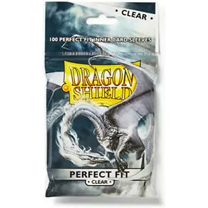 ACCESSOIRES DRAGON SHIELD PERFECT FIT CLEAR/CLEAR 100 PIECES
