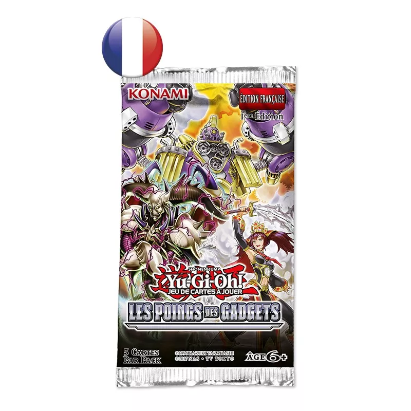 BOOSTER YU GI OH! LES POINGS DES GADGETS BOOSTER YU GI OH! LES POINGS DES GADGETS