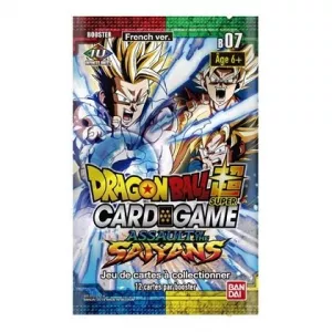 DRAGON BALL SUPER CARD GAME BOOSTER PACK ASSAULT OF THE SAYANS