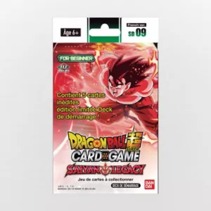 DRAGON BALL SUPER CARD GAME DECK DE DEMARRAGE SAYAN LEGACY