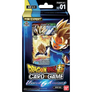 DBS CARD GAME DECK EXPERT UNIVERSE 6 ASSAILANTSDRAGON BALL SUPER Ce...