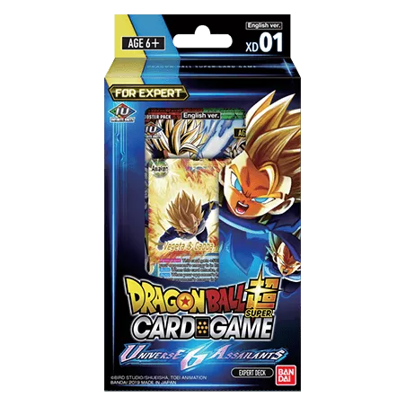 DBS CARD GAME DECK EXPERT UNIVERSE 6 ASSAILANTSDRAGON BALL SUPER Ce...