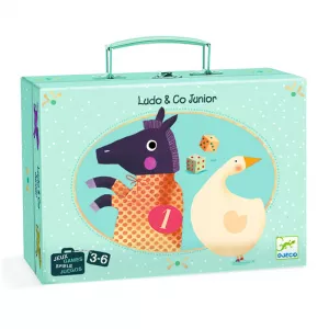 LUDO & CO JUNIOR ENFANTS Une mallette contenant un jeu de l’oie et ...