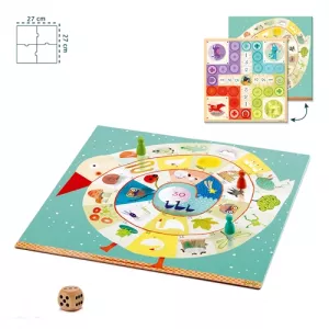 LUDO & CO JUNIOR ENFANTS Une mallette contenant un jeu de l’oie et ...