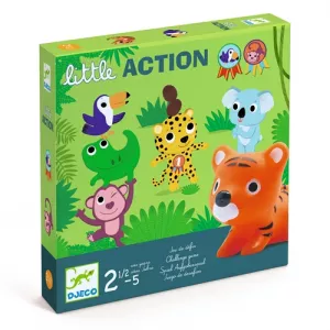 LITTLE ACTIONENFANTS C’est la fête dans la jungle et les animaux se...