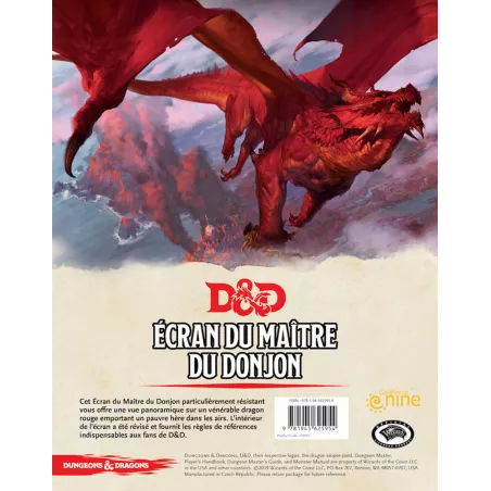 D&D ECRAN DU MAITRE DU DONJON