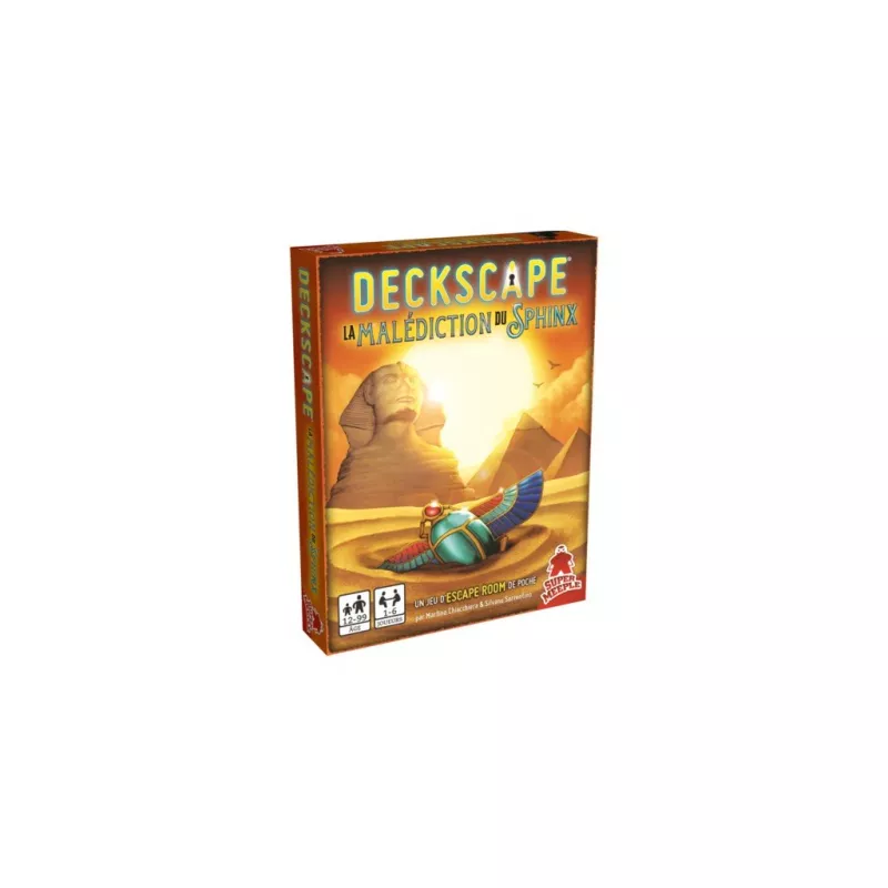 DECKSPACE LA MALEDICTION DU SPHINXJEUX D'ENIGME DECKSPACE LA MALEDICTION DU SPHINXJEUX D'ENIGME