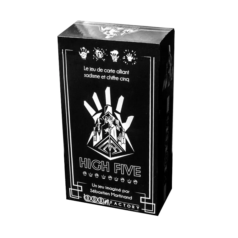 HIGH FIVEJEUX D'AMBIANCE HIGH FIVE est un jeu de cartes tactique, i... HIGH FIVEJEUX D'AMBIANCE HIGH FIVE est un jeu de cartes tactique, i...