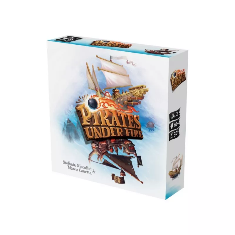 PIRATES UNDER FIREJEUX DE SOCIETE Chaque joueur incarne un pirate à... PIRATES UNDER FIREJEUX DE SOCIETE Chaque joueur incarne un pirate à...