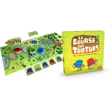 LA COURSE DES TORTUESENFANTS Un grand jeu de tactique et de bluff p...