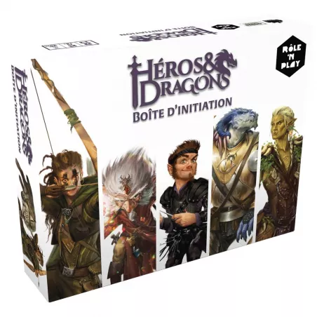 HEROS ET DRAGONS: BOITE D'INITIATION