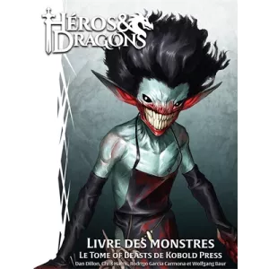 HEROS & DRAGONS: LIVRE DES MONSTRESHÉROS & DRAGONS