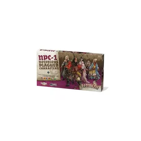ZOMBICIDE NPC-1 ZOMBICIDE Zombicide Black Plague VF : Extension NPC #1