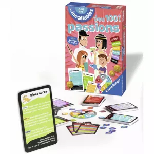 JEU 100% PASSIONS DES INCOLLABLESEN FAMILLE