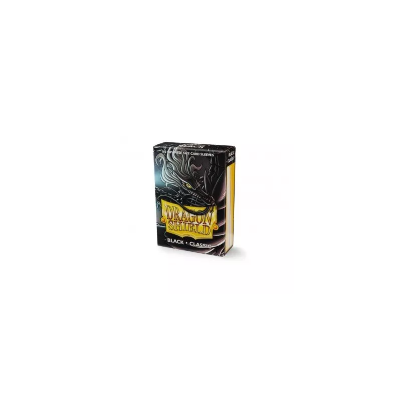 DRAGON SHIELD JAPANESE BLACK CLASSIC 60PROTEGES CARTES DRAGON SHIELD JAPANESE BLACK CLASSIC 60PROTEGES CARTES