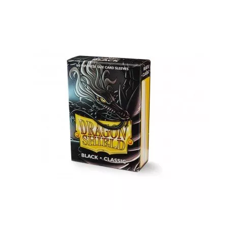 DRAGON SHIELD JAPANESE BLACK CLASSIC 60PROTEGES CARTES