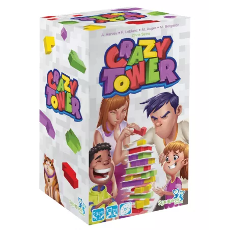 CRAZY TOWERJEUX DE LOGIQUE Crazy Tower est un jeu passionnant de st...