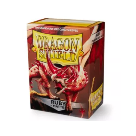 DRAGON SHIELD MATTE RUBY