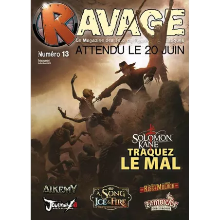 RAVAGE N°13MAGAZINE RAVAGE