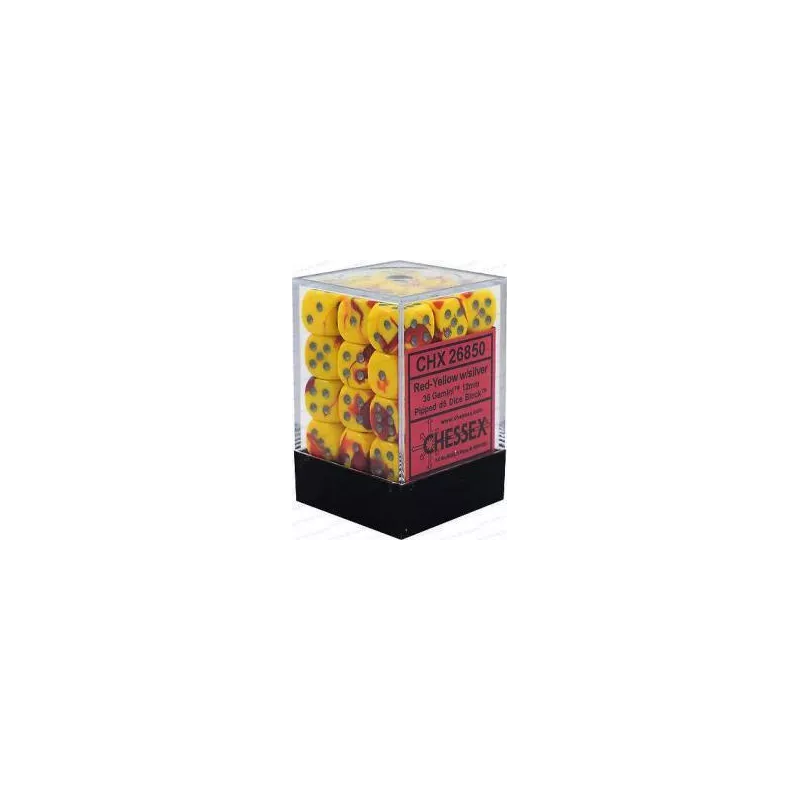 SET COMPLET 36D6 BICOLORE ROUGE JAUNE SET COMPLET 36D6 BICOLORE ROUGE JAUNE