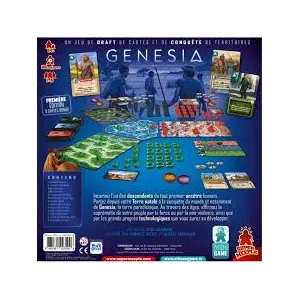 GENESIAJEUX DE SOCIETE Un jeu de draft et de conquete de territoire...