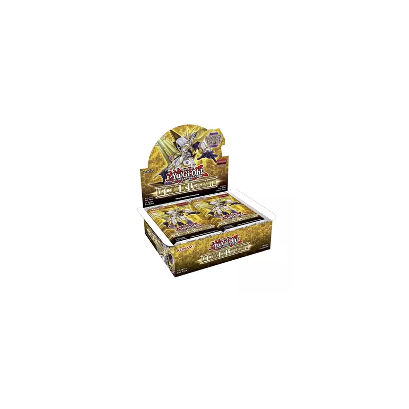 BOITE LE CODE DE L'ETERNITE VF YU-GI-OH!DISPLAY Boite de 24 booster... BOITE LE CODE DE L'ETERNITE VF YU-GI-OH!DISPLAY Boite de 24 booster...