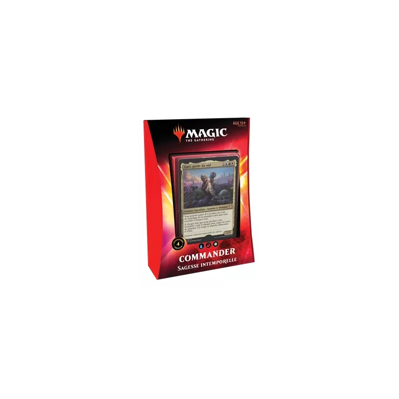 DECK COMMANDER SAGESSE INTEMPORELLE DECK COMMANDER SAGESSE INTEMPORELLE
