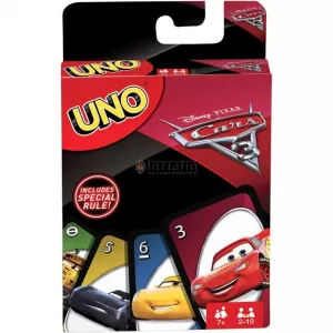 UNO - CARS 3EN FAMILLE UNO CARS 3 POUR LES PETITS ET LES GRANDS