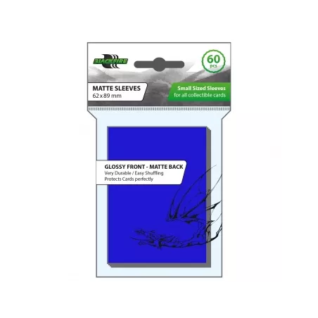 PROTEGE-CARTES STANDARD BLEU (60PCS)