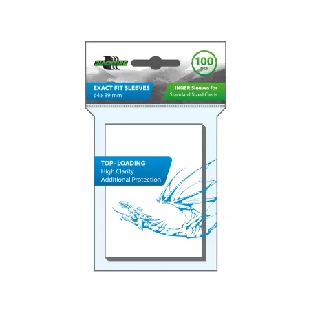 PERFECT SLEEVES BLACKFIRE (100PCS)PROTEGES CARTES 100 PERFECT FIT