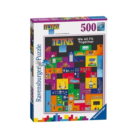 PUZZLE TETRISJEUX DE SOCIETE 500 PIECES