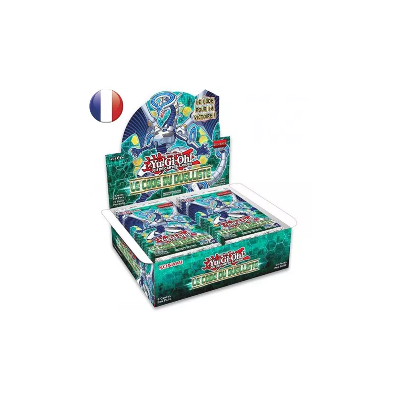 DISPLAY YU GI OH LE CODE DU DUELLISTEDISPLAY 24 boosters par boite ... DISPLAY YU GI OH LE CODE DU DUELLISTEDISPLAY 24 boosters par boite ...