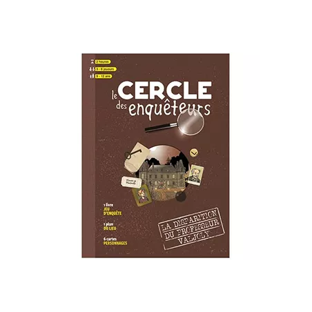 LE CERCLE DES ENQUETEURS DISPARITIONLIVRES JEUX Imagine un roman po...
