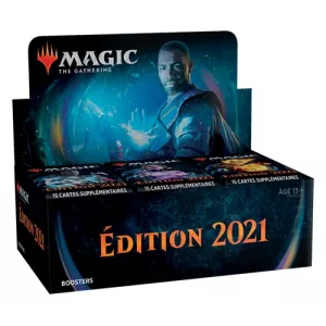 MTG BOITE EDITION 2021 M21 VFBOOSTER ET DISPLAY Une magnifique boit...