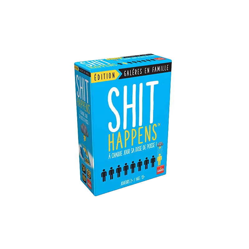 SHIT HAPPENS ! EDITION FAMILLEJEUX D'AMBIANCE Shit Happens – Galère... SHIT HAPPENS ! EDITION FAMILLEJEUX D'AMBIANCE Shit Happens – Galère...